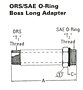 ORS-SAE O-Ring Boss Long Adp